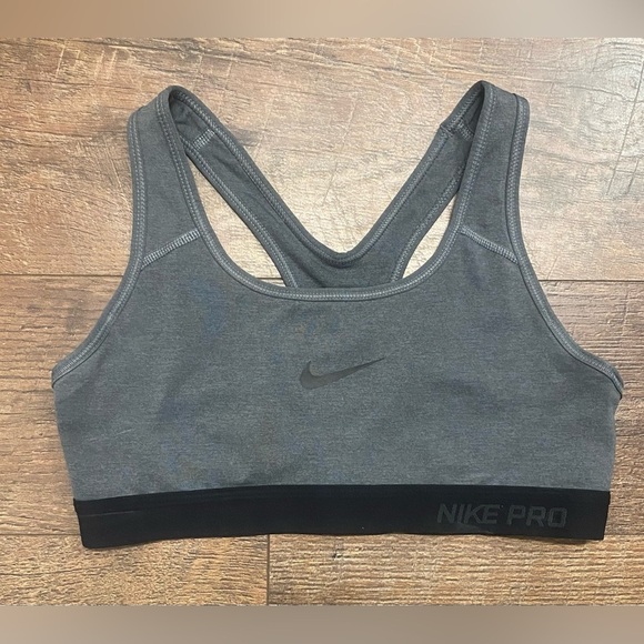 Nike Dri-Fit Athletic Black/Gray Sports Bra Bundle Size Small - Picture 2 of 9